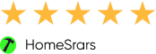 HomeStars five-star rating badge for Express Drywall Services