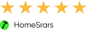 HomeStars five-star rating badge for Express Drywall Services