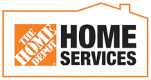 Home Depot Home Services logo