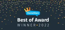 HomeStars Best of Award 2022 badge