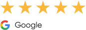 Google five-star rating badge for Express Drywall Services