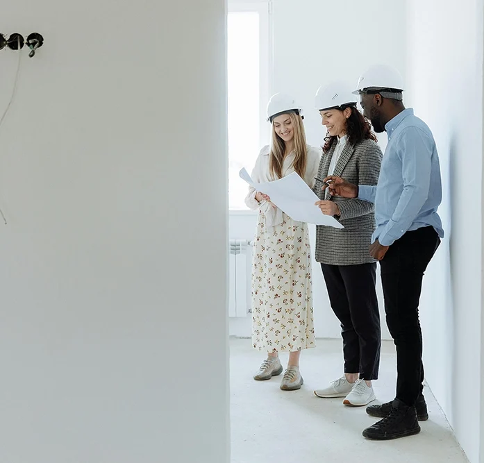 Project planning during drywall services East York by Express Drywall Services.