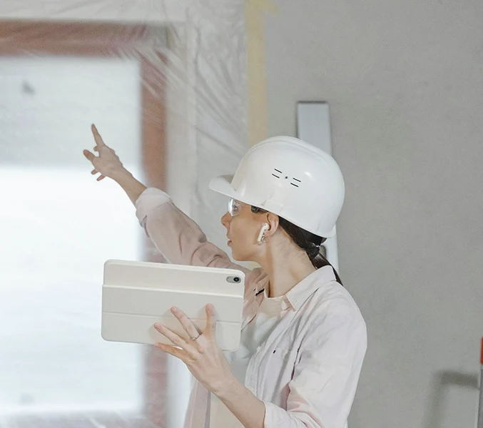 Site inspection during drywall services King City by Express Drywall Services.