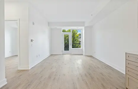 Modern finished interior showcasing drywall services Toronto by Express Drywall Services.