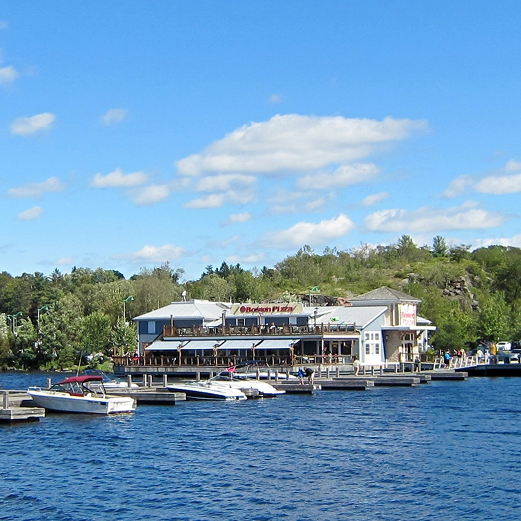 Muskoka waterfront view representing areas served by drywall services Muskoka from Express Drywall Services.