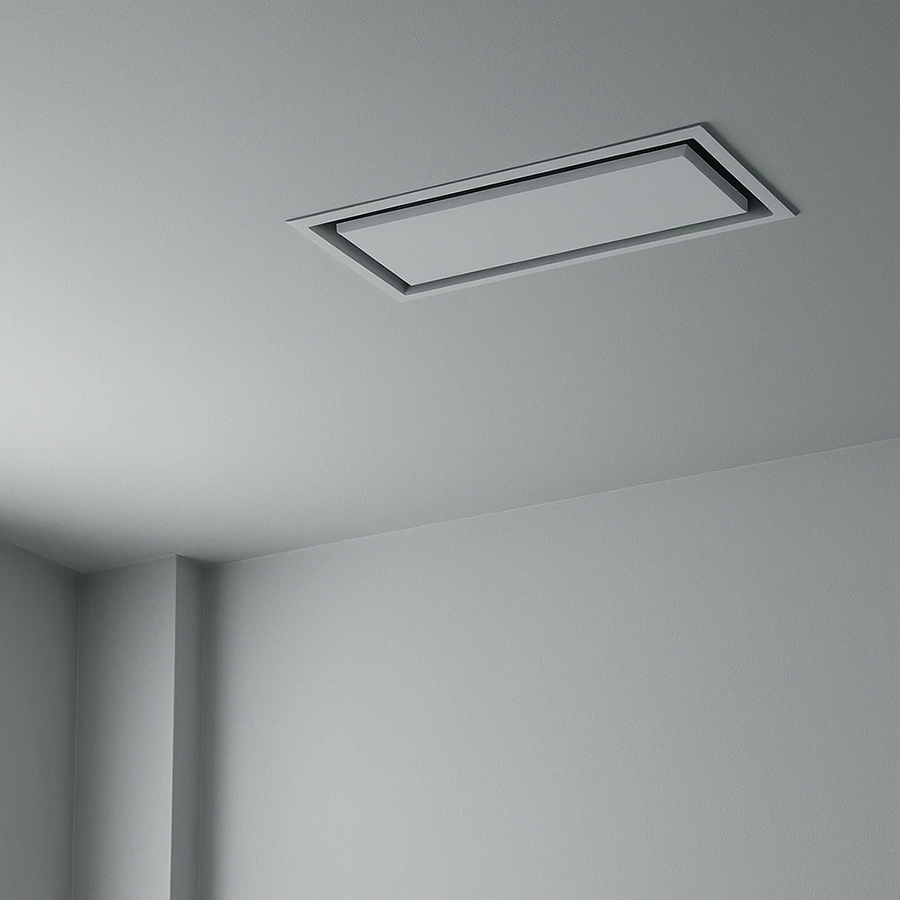 Ceiling-mounted aria vents installation by Express Drywall Services ensures airflow with a smooth, flush appearance.