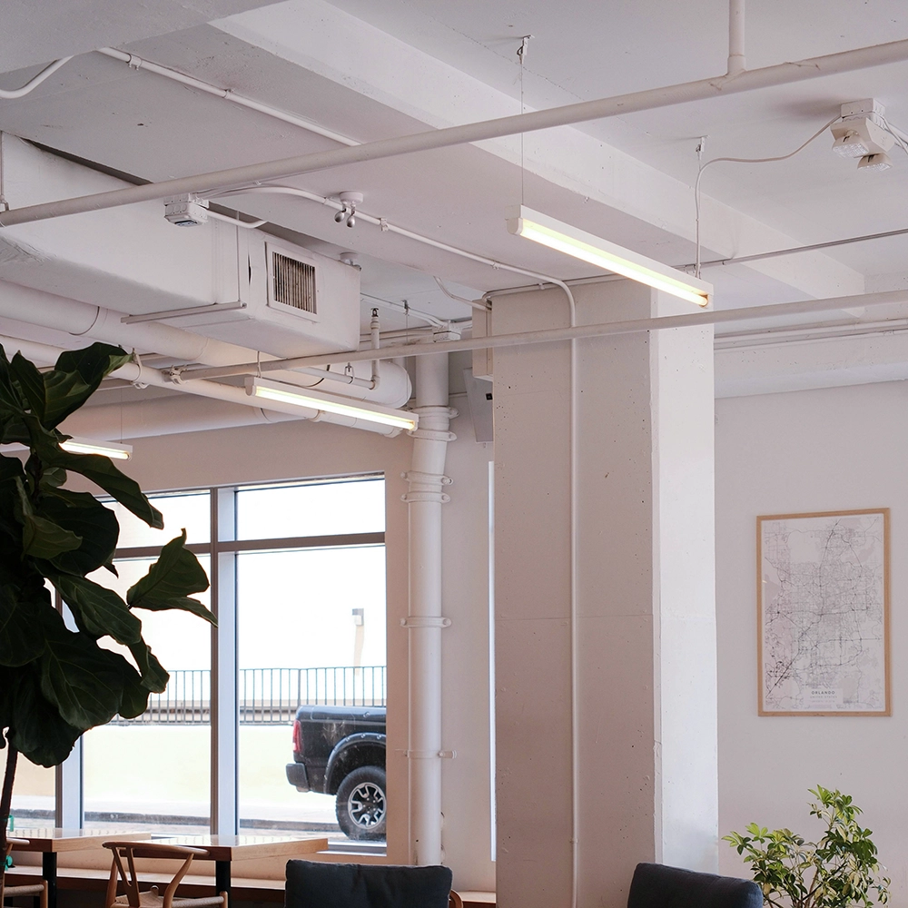 Express Drywall Services provides texturing services for exposed ceilings and beams in stylish loft-style homes.