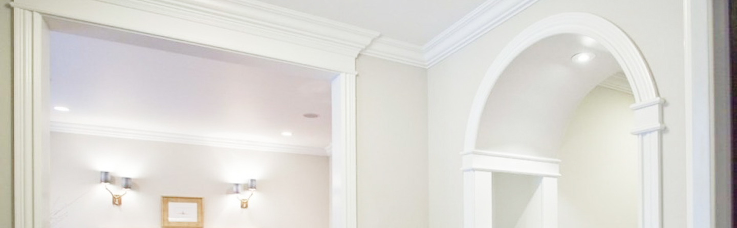 Elegant custom archways and designs by Express Drywall Services