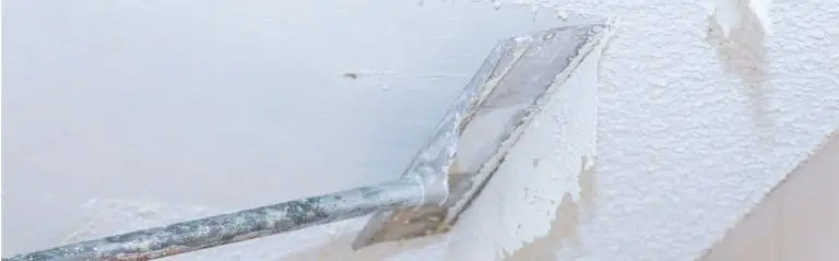 Popcorn ceiling removal results by Express Drywall Services