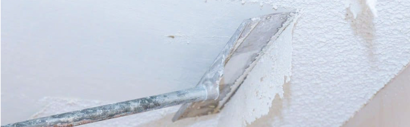 Popcorn ceiling removal results by Express Drywall Services