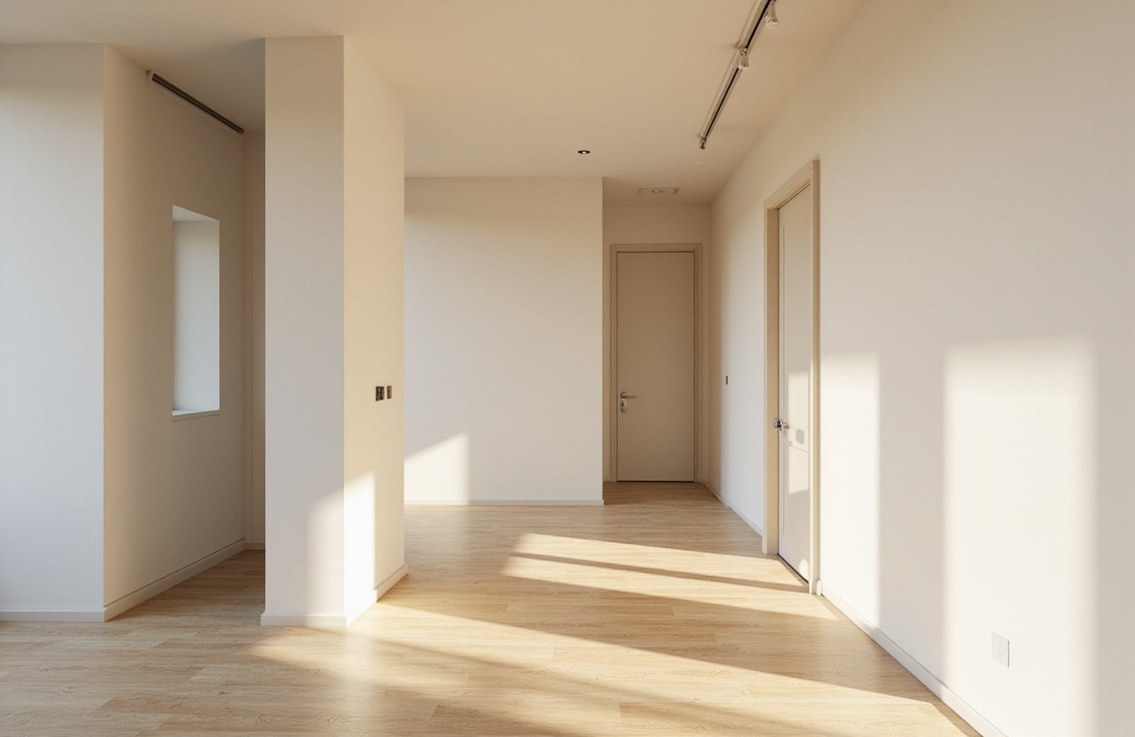 Modern residential space with fire and sound separation in Richmond Hill by Express Drywall Services.