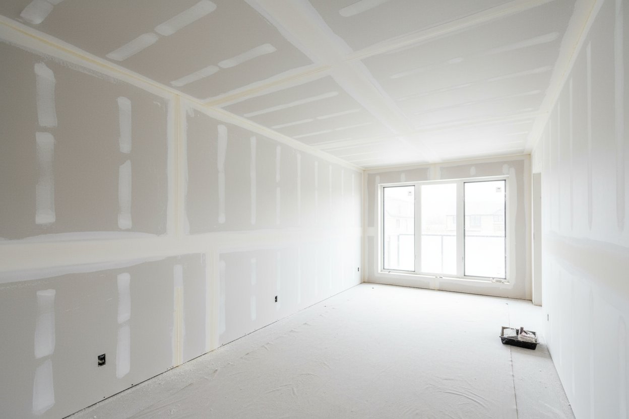 residential drywall installation in Etobicoke home interior