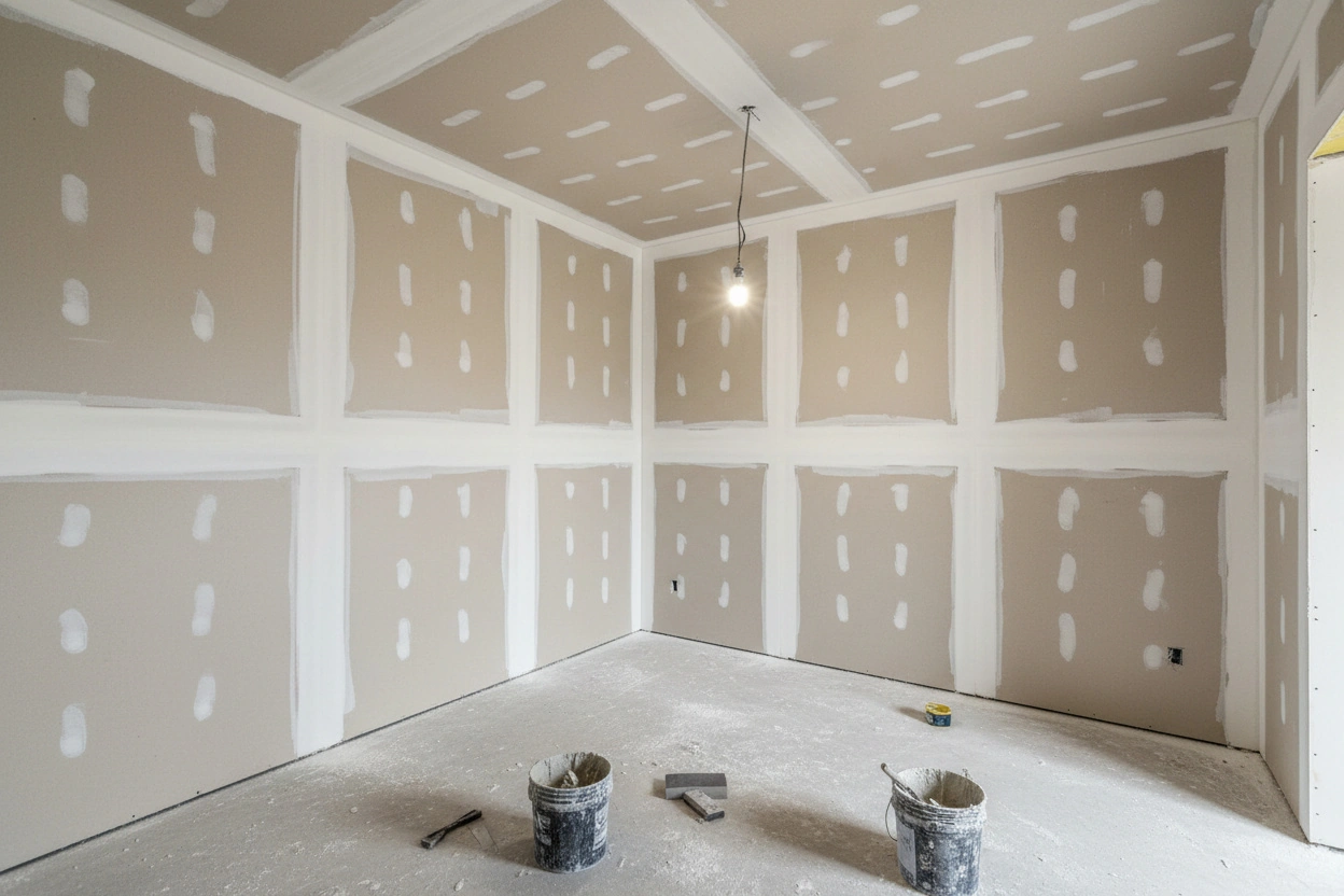Commercial Fire-Resistant Drywall Installation in Oshawa (1)