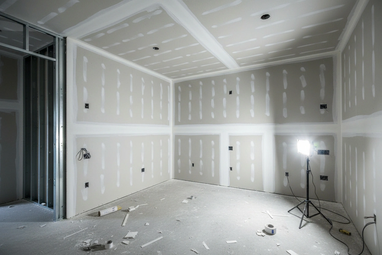 Commercial Fire-Resistant Drywall Installation in Whitby (3)