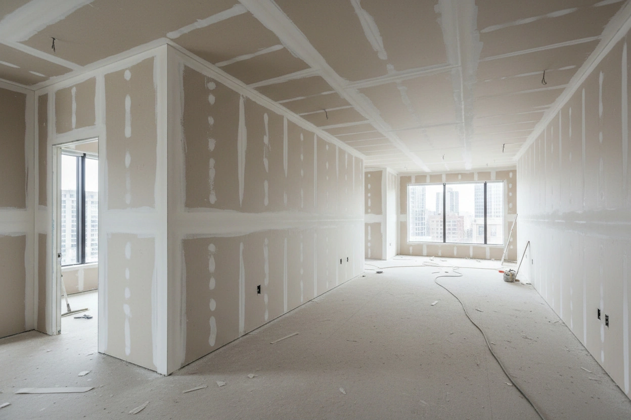 Commercial Fire-Resistant Drywall Installation in Ajax (4)