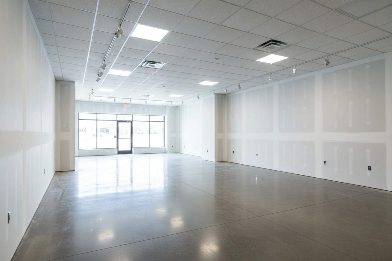 Commercial Fire-Resistant Drywall Installation in Burlington (1)