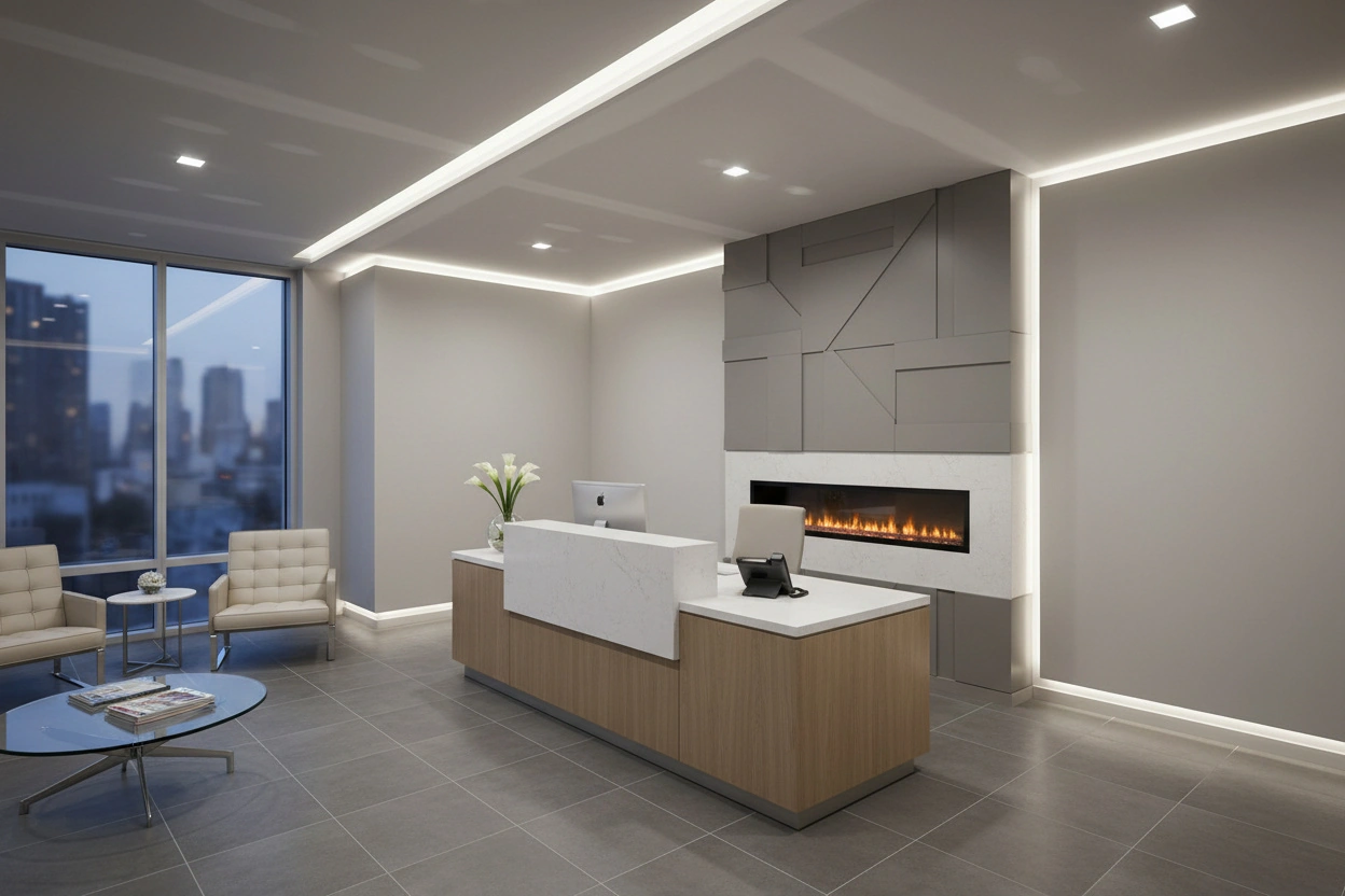 Commercial Fire-Resistant Drywall Installation in Burlington (2)